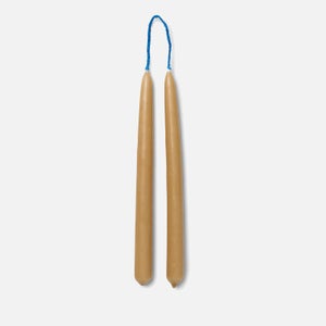 Ferm Living Dipped Candles - Set of 8 - Straw