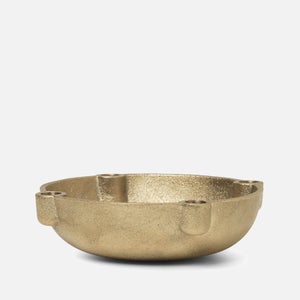 Ferm Living Bowl Candle Holder - Small - Brass