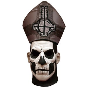 Trick or Treat Ghost Papa Ii Deluxe Hat And Mask