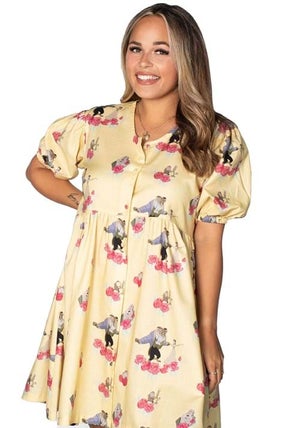 Cakeworthy Beauty and the Beast Puffy Sleeve Dress
