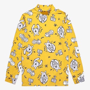 Cakeworthy Winnie the Pooh Mockneck Long Sleeve T-Shirt