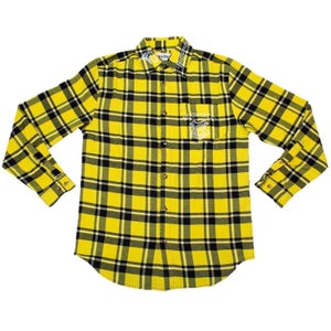 Cakeworthy Hufflepuff Flannel Shirt