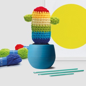 DIY Crochet Cacti Kit - Rainbow