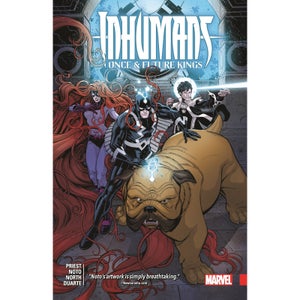 Marvel Comics Inhumans Once And Future King Trade Paperback Graphic Novel