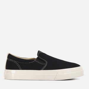 Stepney Workers Club 's Lister Canvas Slip-On Trainers - Black