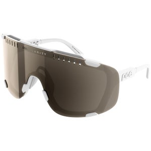 POC Devour Hydrogen White/Brown/Silver Mirror Sunglasses