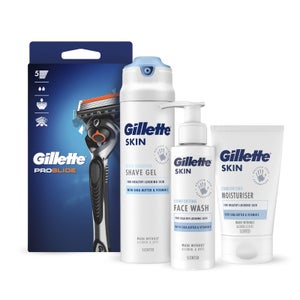 Gillette Proglide Razor and Skincare Bundle