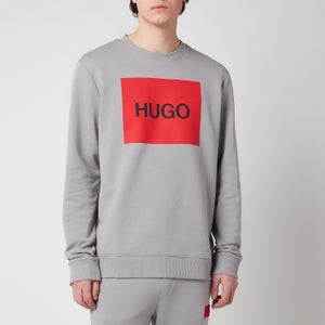 HUGO Men's Duragol Long Sleeve T-Shirt - Silver