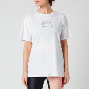 P.E Nation Women's Heads Up T-Shirt - White