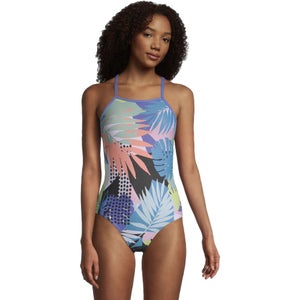 Print Strappy Back Onepiece