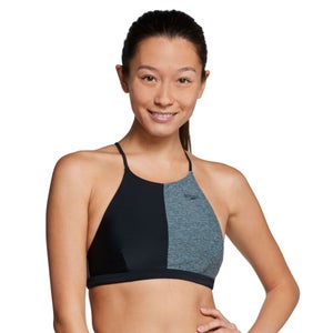 Colorblock High Neck Top