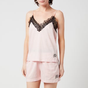 KARL LAGERFELD Women's Short Pyjama Set - Pink