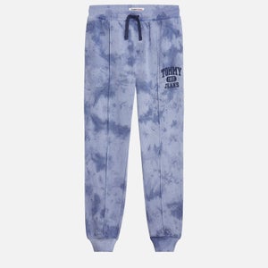 Tommy Jeans Men's Tie Dye Detail Sweatpants - Twilight Navy