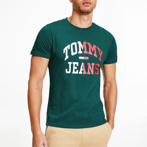 Tommy Jeans Men's Entry Collegiate T-Shirt - Rural Green