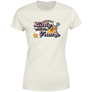 Disney Lady And The Tramp Women's T-Shirt - Cream