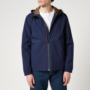 PS Paul Smith Men's Stripe Zip Hooded Jacket - Inky