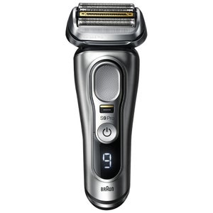 Braun Electric Shavers Series 9 Pro 9477cc Silver Shaver with Charging Case
