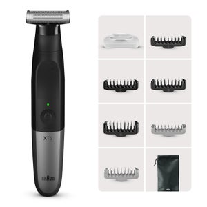 Braun Series X Hybrid Trimmer with 7 attachments and travel pouch