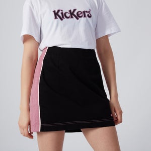 Women's Side Stripe Skirt Pink/Black