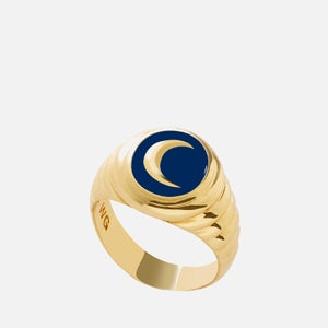 Wilhelmina Garcia Women's Moonchild Ring - Blue
