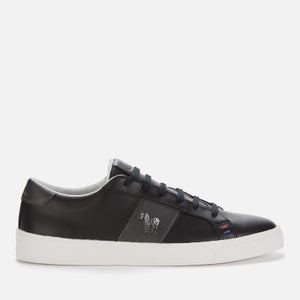 PS Paul Smith Men's Zach Leather Cupsole Trainers - Black