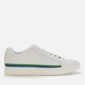 PS Paul Smith Men's Rex Leather Cupsole Trainers - White Stripe Foxing