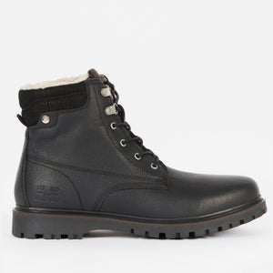 Barbour Men's Macdui Waterproof Leather Lace Up Boots - Black