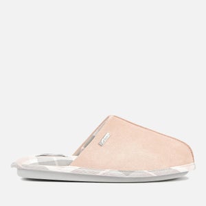 Barbour Women's Simone Suede Slippers - Pink
