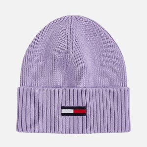Tommy Jeans Women's Flag Beanie - Violet