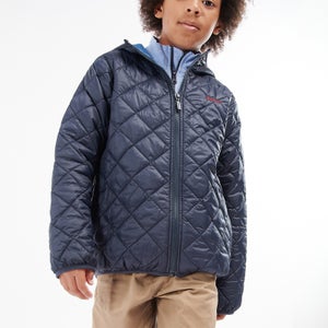 Barbour Boys' Fromar Quilt Packable Jacket - Navy
