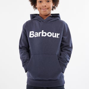 Barbour Boys' Essential Logo Hoodie - Navy