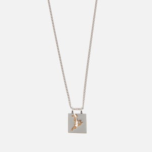 Tom Wood Men's Mined Pendant - Silver/Gold