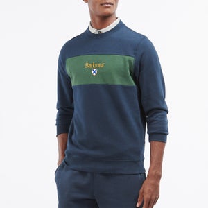 Barbour Heritage Men's Honour Panel Sweatshirt - Navy