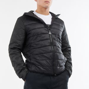 Barbour International Men's Hooded Dulwich Quilt Jacket - Black
