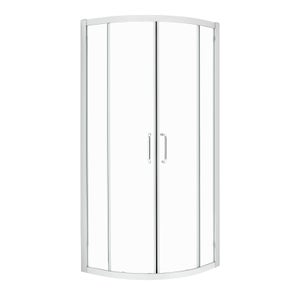 Atlas 800mm Chrome Quadrant Shower Enclosure