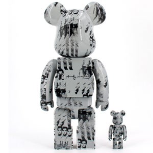 Medicom Be@rbrick Andy Warhol x Elvis Presley 100% & 400%