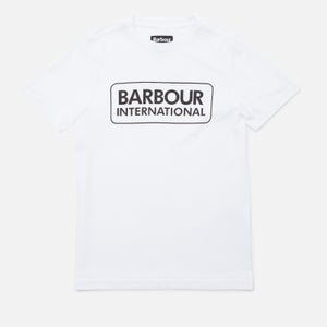 Barbour International Boys' Essential T-Shirt - White