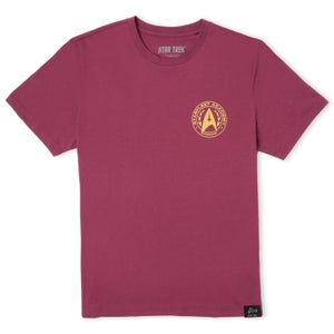 Star Trek Starfleet Commander Männer T-Shirt - Burgund