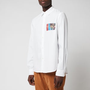 KENZO Men's Casual Shirt - White