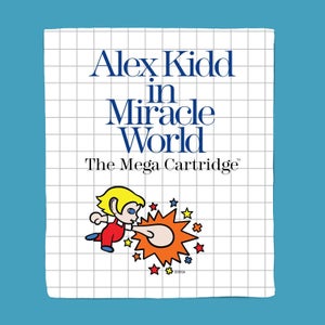 Alex Kidd Fleece Blanket - Large (150cm x 200cm)