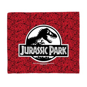 Jurassic Park Logo Fleece Blanket - Large (150cm x 200cm)