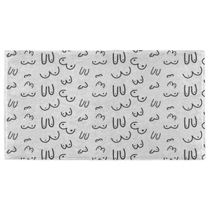 Boobs Fleece Blanket - Large (150cm x 200cm)