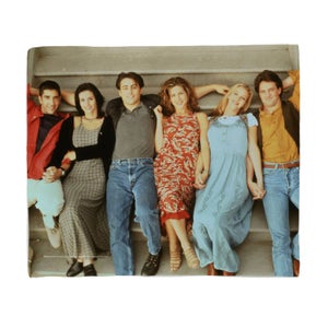 Friends Group Shot Fleece Blanket - Large (150cm x 200cm)