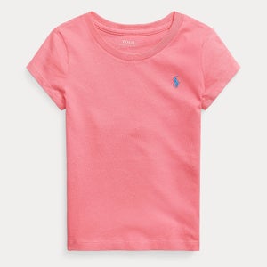 Ralph Lauren Girls' Logo T-Shirt - Desert Rose