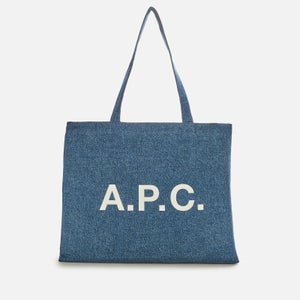 A.P.C. Women's Diane Denim Tote Bag - Washed Indigo