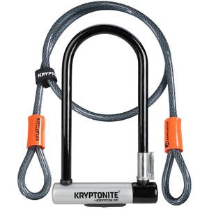 Kryptonite Kryptolok Standard with Flex Cable and FlexFrame Bracket Lock