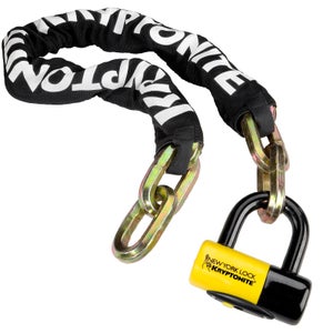 Kryptonite New York Fahgettaboudit Chain 14mm x 100cm with 15mm Shackle Disc Lock