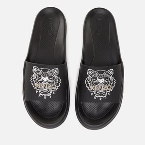 KENZO Men's Tiger Slide Sandals - Black