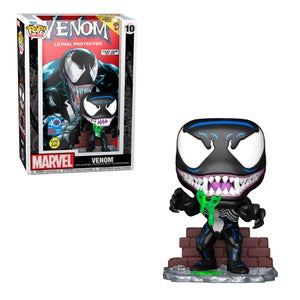 Marvel Venom Lethal Protector Glow-In-The-Dark Funko Pop! Comic Cover