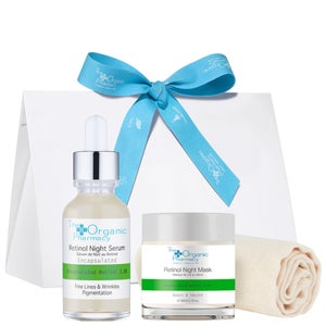The Organic Pharmacy Capsulated Retinol Overnight Kit 60ml, 30ml